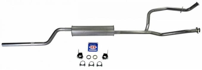 Shafers Classic Reproductions 1966-1974 Bronco V8 302 Single Exhaust System 84000