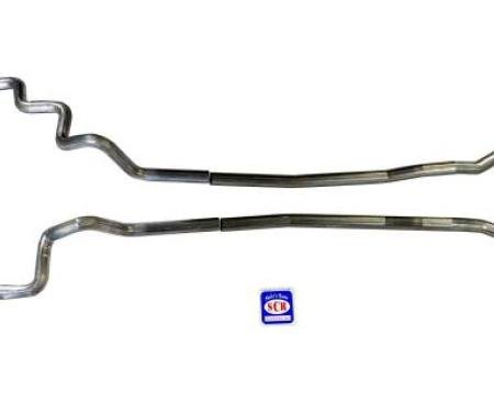 Shafers Classic Reproductions 1963-1964 Full Size Ford 2-1/2" Turbo Exhaust System except convertible and station wagon 83018