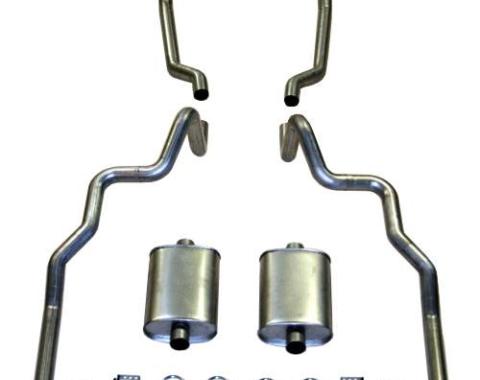 Shafers Classic Reproductions 1963-1964 Full Size Ford 2-1/2" Turbo Exhaust System exc. Convertible and Station Wagon 83005