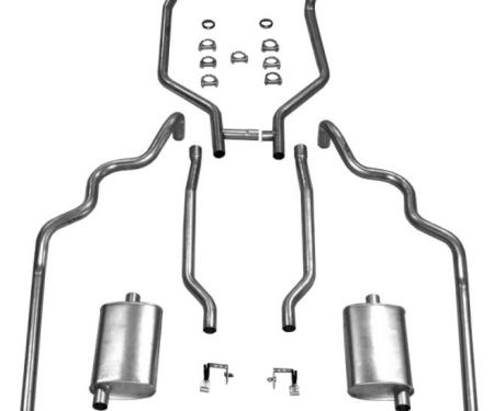 Shafers Classic Reproductions 1961-1962 Full Size Ford 2" Exhaust System 352 and 390 CID dual turbo 83022