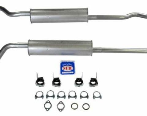 Shafers Classic Reproductions 1966-1974 Bronco V8 302 Dual Exhaust System 84009