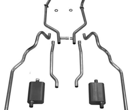 Shafers Classic Reproductions 1963-1964 Full Size Ford 352 and 390 CID Dual Turbo Exhaust System, 2 & 4 Door 83003