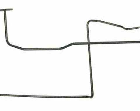 Shafers Classic Reproductions 1967 Ford Mustang Long Gas Line, Pump to Tank, Stainless Steel MLG016S