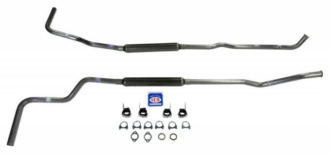 Shafers Classic Reproductions 1966-1974 Bronco V8 302 Dual Exhaust System 84008