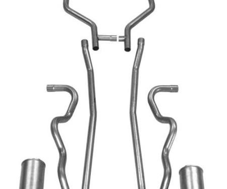 Shafers Classic Reproductions 1963-1964 Full Size Ford 352 and 390 CID Dual Exhaust System, 2 & 4 Door 83000