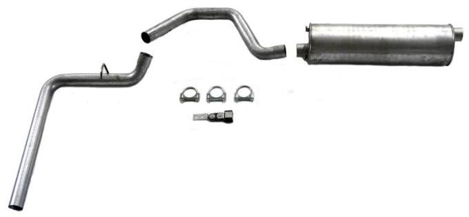 Shafers Classic Reproductions 1987-1996 Ford Bronco Cat Back Single Exhaust System 84014