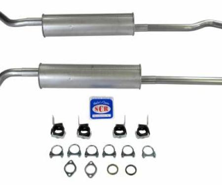 Shafers Classic Reproductions 1966-1974 Bronco V8 302 Dual Exhaust System 84009