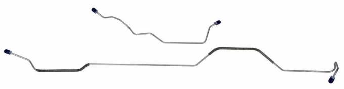 Shafers Classic Reproductions 1967-1969 Ford Mustang Rear End Housing Brake Line,304 Stainless Steel MHB003S