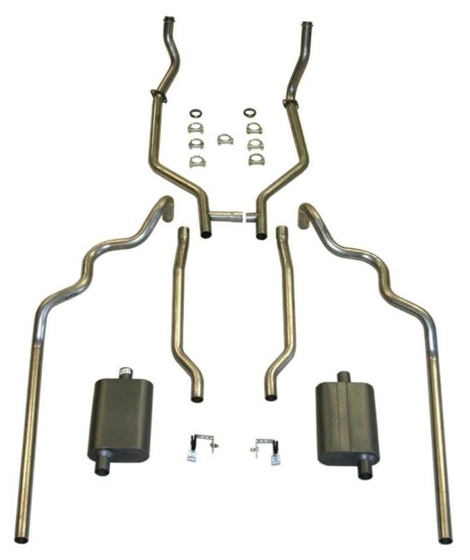 Shafers Classic Reproductions 1963-1964 Full Size Ford Exhaust System 352 and 390 CID Dual Turbo, 2 & 4 Door 83004