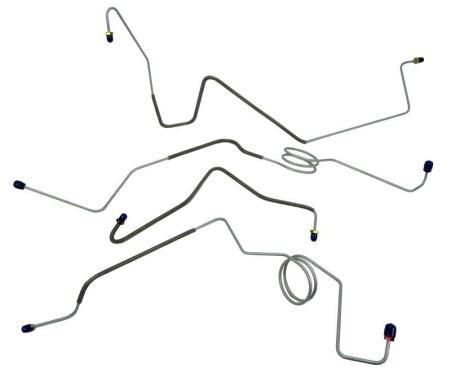 Shafers Classic Reproductions 1976-1979 Ford F100 F150 2 WD Front Brake Line Set, Stainless steel FBL623S