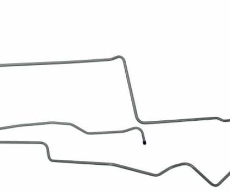 Shafers Classic Reproductions 1970-1971 Ford Fairlane and Torino Fuel Tank To Pump Line, 3/8", Stainless steel GLL612S