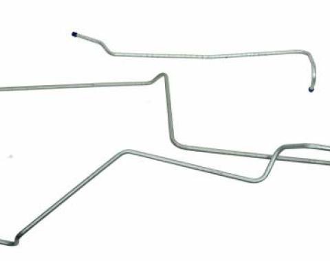 Shafers Classic Reproductions 1969 Full Size Ford Fuel Tank To Pump Line, 5/16", Stainless steel GLL611S