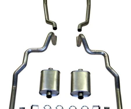 Shafers Classic Reproductions 1963-1964 Full Size Ford 2-1/2" Turbo Exhaust System exc. Convertible and Station Wagon 83005