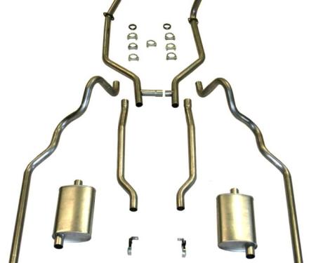 Shafers Classic Reproductions 1963-1964 Full Size Ford 352 and 390 CID Dual Turbo Exhaust System, 2 & 4 Door 83002