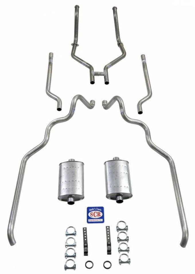Shafers Classic Reproductions 1963-1964 Full Size Ford 2" Turbo exhaust system 83028