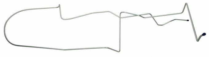 Shafers Classic Reproductions 1965-1966 Ford Mustang Long Gas Line, Pump to Tank,304 Stainless Steel MLG022S