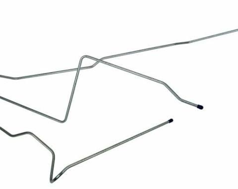 Shafers Classic Reproductions 1967-1970 Ford Mustang Long Gas Lines, Pump To Tank, Stainless Steel MLG007S