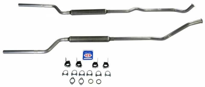Shafers Classic Reproductions 1966-1974 Bronco V8 302 Dual Exhaust System 84006