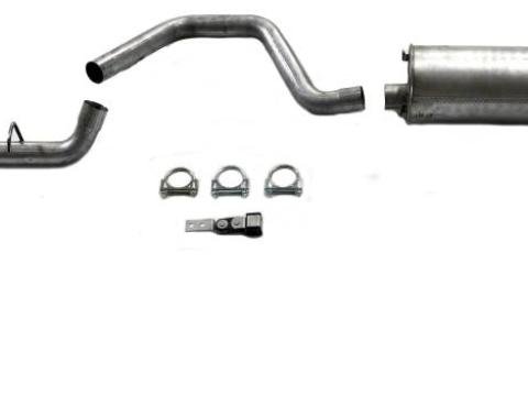 Shafers Classic Reproductions 1987-1996 Ford Bronco Cat Back Single Exhaust System 84014