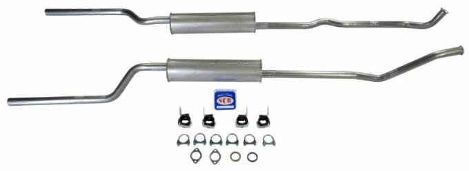 Shafers Classic Reproductions 1966-1974 Bronco V8 302 Dual Exhaust System 84009