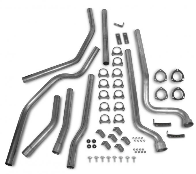 Hooker Dual Competition Header Back Exhaust System Kit 16561HKR