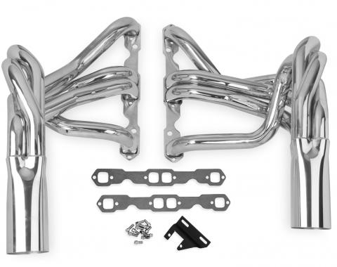 Hooker Super Competition Long Tube Headers, Polished Stainless 2224-3HKR
