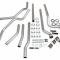 Hooker Dual Competition Header Back Exhaust System Kit 16561HKR