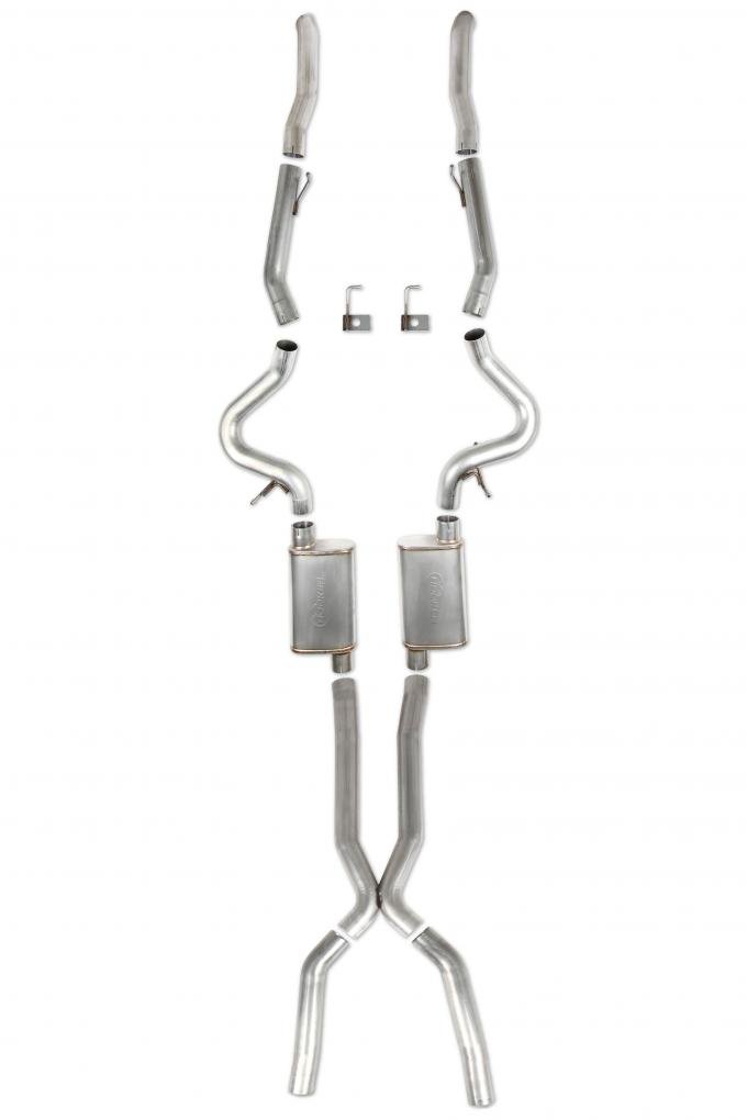 Hooker BlackHeart Crossmember Back Exhaust System BH23109