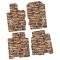 FlexTread 21-24 Ford Bronco 4Dr Floor Mats (4pc) w/ Running Wild Logo NGTT50059