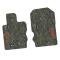 FlexTread 21-24 Ford Bronco 2Dr & 4 Dr Floor Mats (2pc) w/ GOAT & Mountain Logo NGTT48063