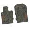 FlexTread 21-24 Ford Bronco 2Dr & 4 Dr Floor Mats (2pc) w/ Squatch Logo NGTT48060