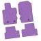 FlexTread 21-24 Ford Bronco 2Dr Floor Mats (4pc) w/ GOAT & Mountain Logo NGTT49063