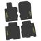 FlexTread 21-24 Ford Bronco 4Dr Floor Mats (4pc) w/ Squatch & Mountain Logo NGTT50065