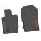 FlexTread 21-24 Ford Bronco 2Dr & 4 Dr Floor Mats (2pc) w/ Squatch & Mountain Logo NGTT48065