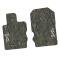 FlexTread 21-24 Ford Bronco 2Dr & 4 Dr Floor Mats (2pc) w/ Running Wild Logo NGTT48059