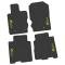 FlexTread 21-24 Ford Bronco 4Dr Floor Mats (4pc) w/ GOAT Logo NGTT50058