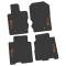 FlexTread 21-24 Ford Bronco 4Dr Floor Mats (4pc) w/ GOAT Logo NGTT50058