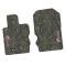FlexTread 21-24 Ford Bronco 2Dr & 4 Dr Floor Mats (2pc) w/ GOAT Logo NGTT48058