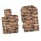FlexTread 21-24 Ford Bronco 2Dr & 4 Dr Floor Mats (2pc) w/ Squatch Logo NGTT48060