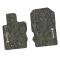 FlexTread 21-24 Ford Bronco 2Dr & 4 Dr Floor Mats (2pc) w/ Squatch Logo NGTT48060