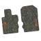 FlexTread 21-24 Ford Bronco 2Dr & 4 Dr Floor Mats (2pc) w/ GOAT Logo NGTT48058