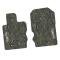 FlexTread 21-24 Ford Bronco 2Dr & 4 Dr Floor Mats (2pc) w/ GOAT & Mountain Logo NGTT48063