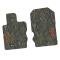 FlexTread 21-24 Ford Bronco 2Dr & 4 Dr Floor Mats (2pc) w/ Running Wild Logo NGTT48059