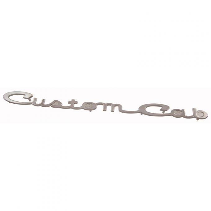 Dennis Carpenter Door Emblem - Custom Cab - 1961-66 Ford Truck C1TZ-8125622-A