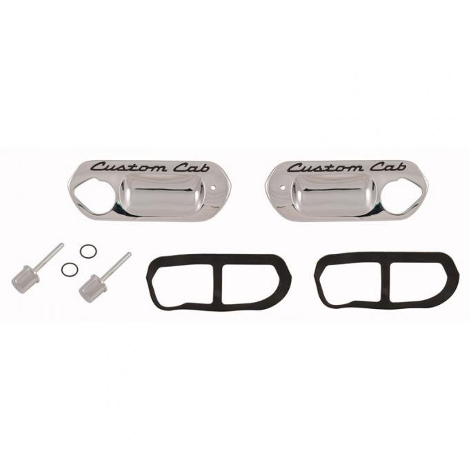 Dennis Carpenter Door Handle Name Plate - 1961-66 Ford Truck C3TZ-8120966-PR