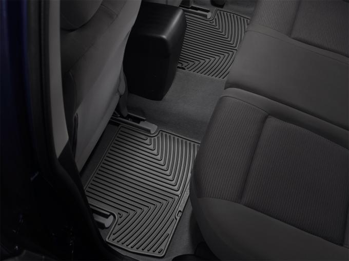 WeatherTech W185 - Black All Weather Floor Mats