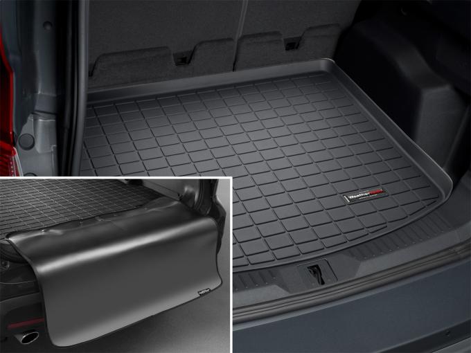 WeatherTech 40570SK - Black Cargo Liner w/Bumper Protector