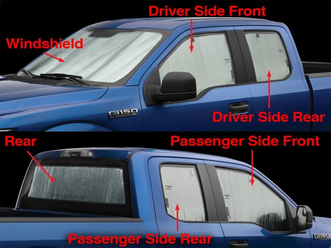 WeatherTech TS0034K1 - WeatherTech TechShade Full Vehicle Kit