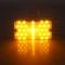 AMD Park Lamp Lens, Amber, 35 Amber LED, 69-77 Bronco 63-64 F100 F250 F350 Truck X135-4669-D