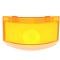 AMD Park Lamp Lens, Amber, LH or RH, 55-56 F100 F250 F350 Ford Pickup Truck X135-4555-A